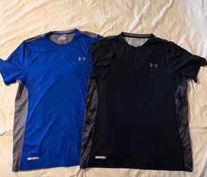 Men’s Under Armour workout shirts size Large