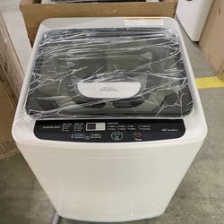 New White Top Loading Mini Washing Machine Portable