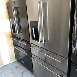 KitchenAid Refrigerator French Door Like New 