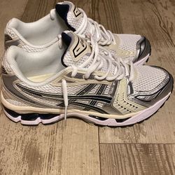 Size 9.5 - Asics Gel Kayano 14 Oyster White Steeple Grey