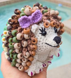 Hedgehog sensory toy