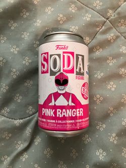 Pink Ranger Funko Soda