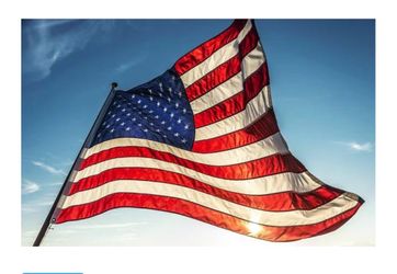 Monster Huge 50 FEET LONG USA American FLAG outdoor