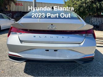 2023 Hyundai Elantra Part Out