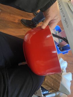 Vintage Hall Red Mixing Bowl 