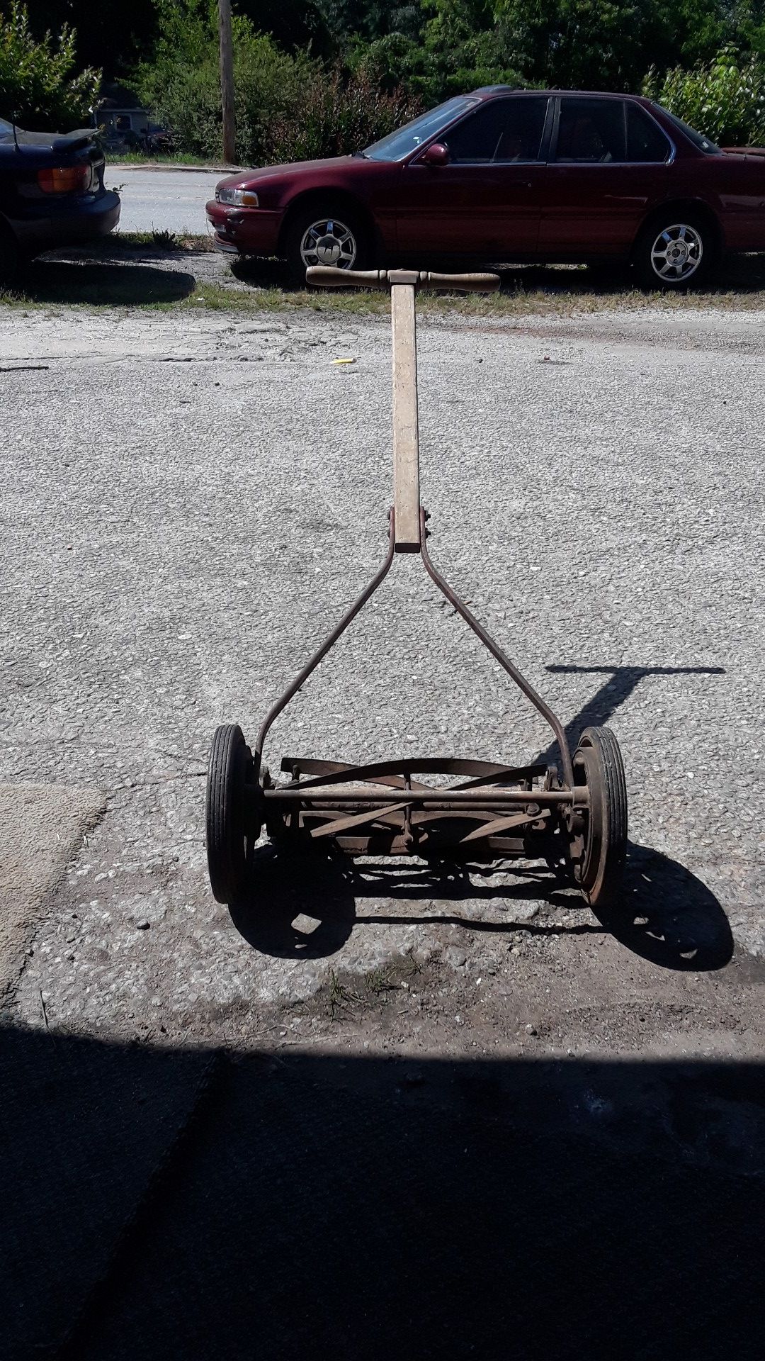 Antique lawn mower manual 45.00