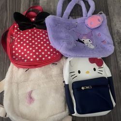 Backpacks And Makeup Bags 