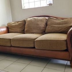 Oversized Sofa - Upholstery and Leather