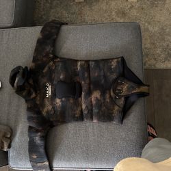 Mako Yamamoto 7mm Men’s Large Spear fishing Wetsuit 3d Camo 