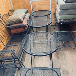 Outdoor Patio Rocking Set – 10-Piece Bundle! 