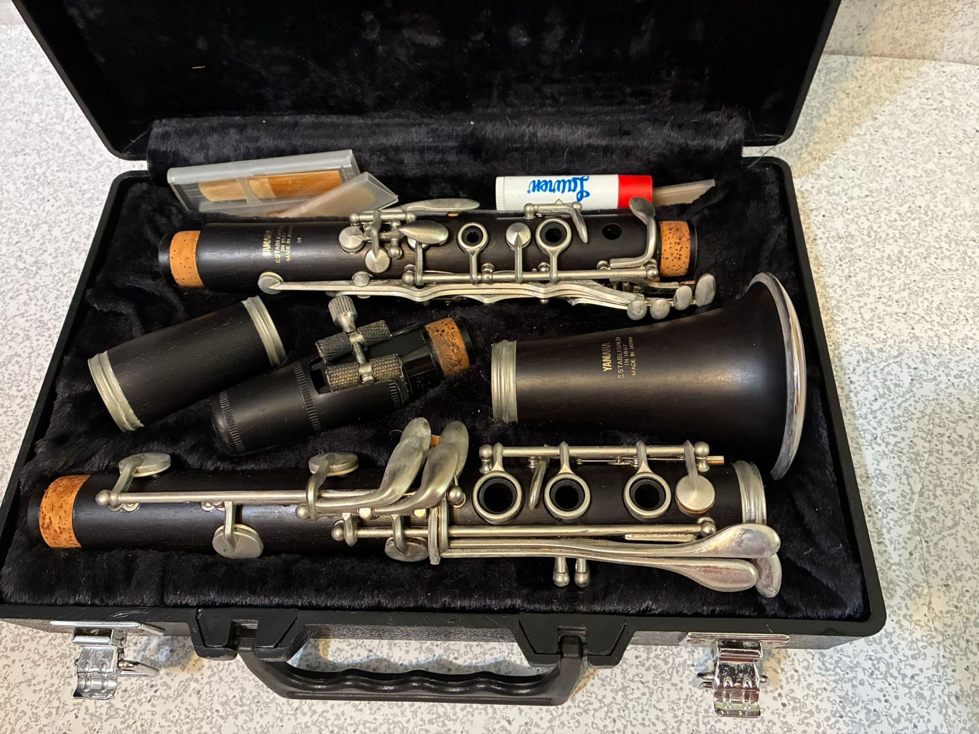 Yamaha YCL 34 II Wooden Clarinet With Original Hard Case