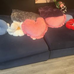 Blue Comfy Couch
