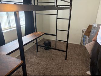 L Desk Bunk Bed