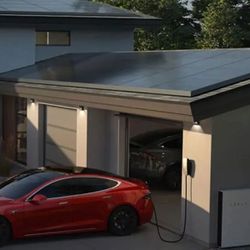 Solar Panels And Batteries 