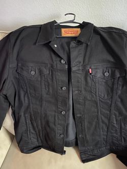Black mens Levi jackets 2x