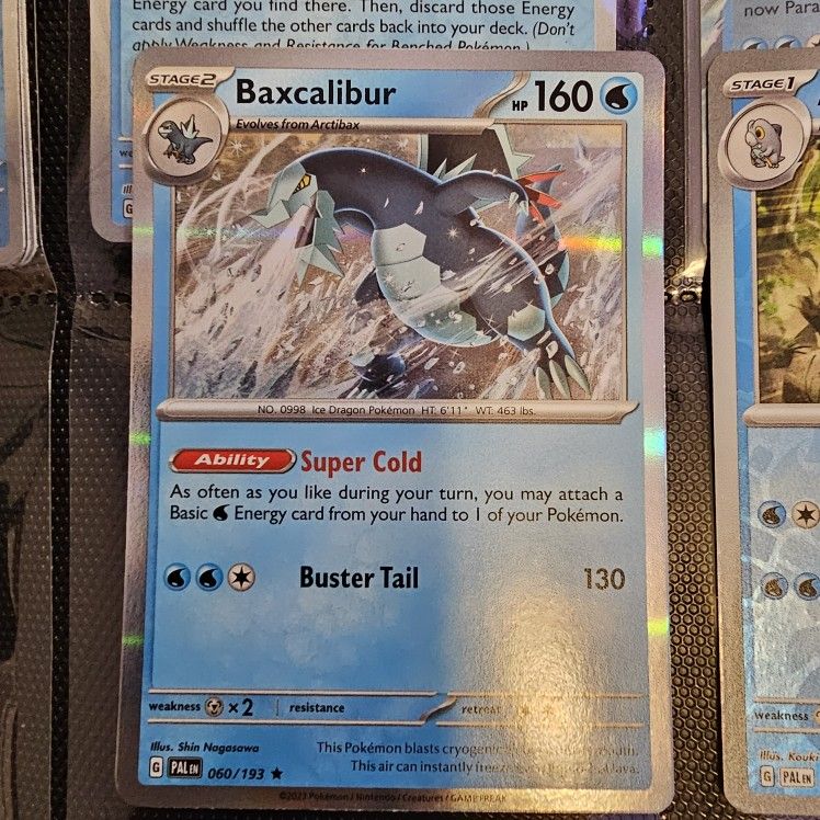 Baxcaliber Beastly Water Deck Support Bundle (Pokemon Tcg)