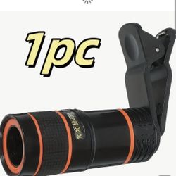 Phone Clip On Zoom Lens 8x HD ( Distance Pics)