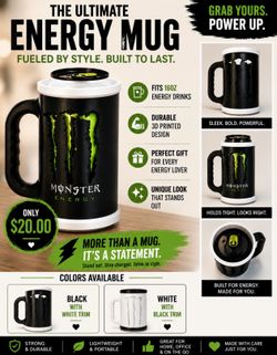 Monster Energy Can Holder