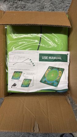 Golf Chipping Practice Mat with Target
