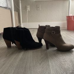 Ankle Heel Boot Size 6