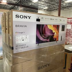 55” Sony Bravía X80K 4K HDR Smart TV