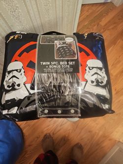 Star Wars.      TWIN     bed Set 