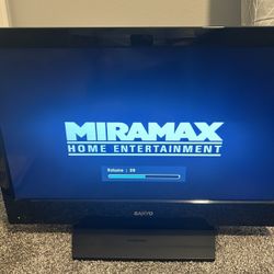 Sanyo 30” Tv With DVD Built In