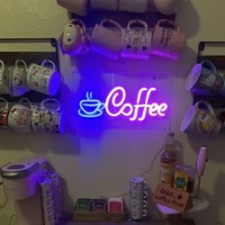 LED Coffee Neon Sign 