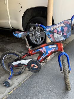 Spider-Man Bike 10”