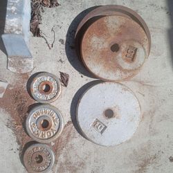 Weight Bar And Weights