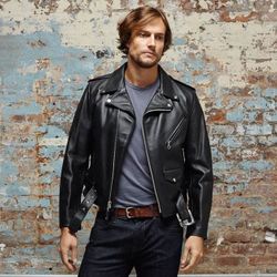 Schott 618HH - Black Leather Jacket