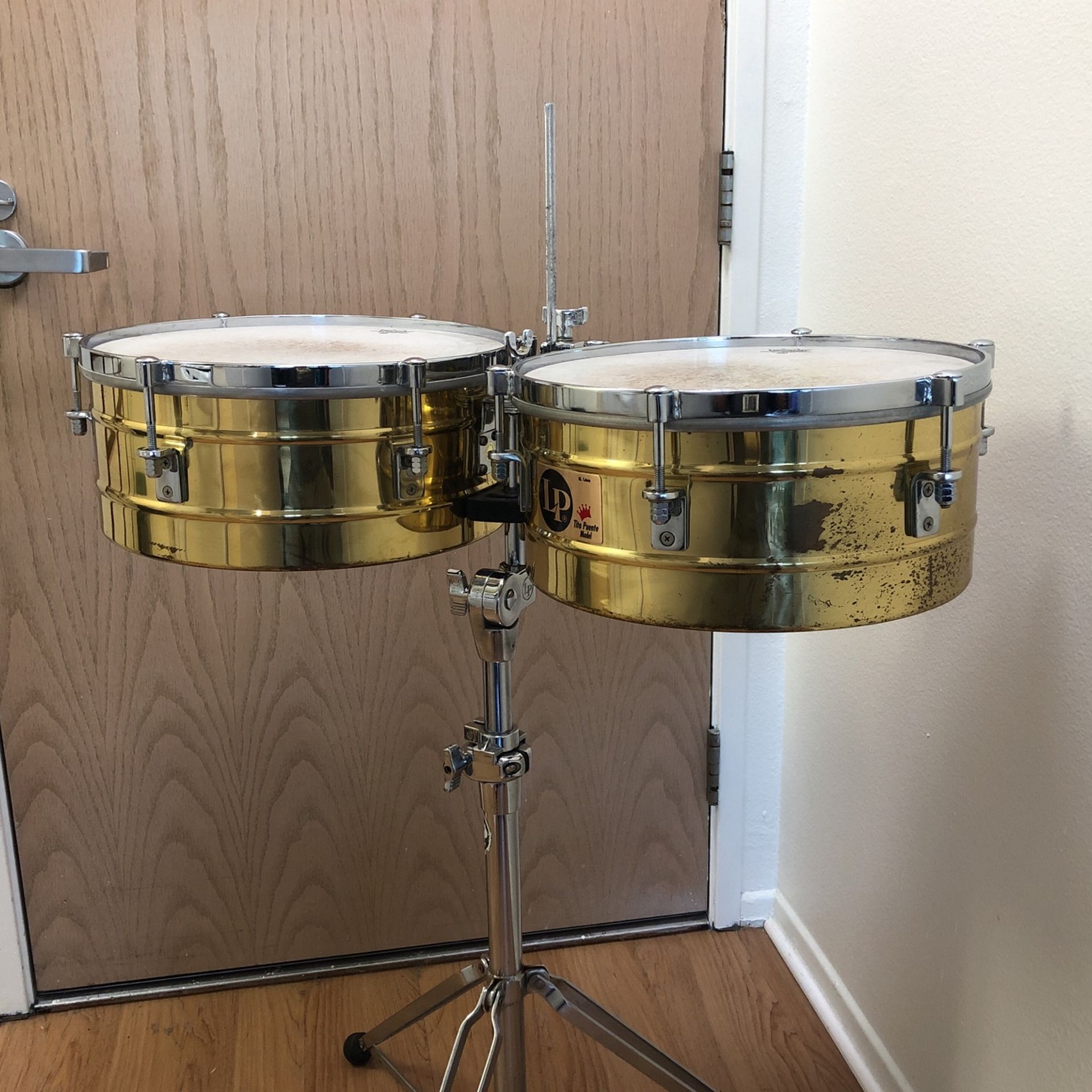 LP brass 14” & 15” Timbales