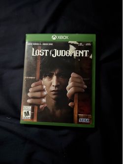 LOST JUDGMENT XBOX ONE