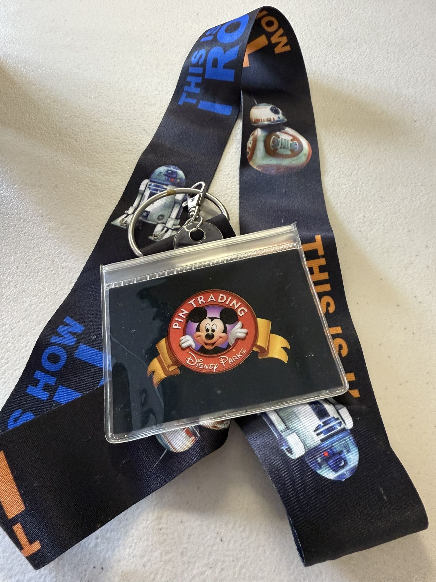 Disney Star Wars Lanyard Pin Trading