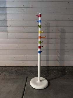 Vintage IKEA Memphis Kids Coat Rack