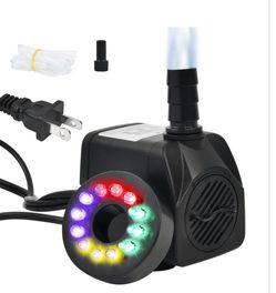 Fountain Pump with Lights