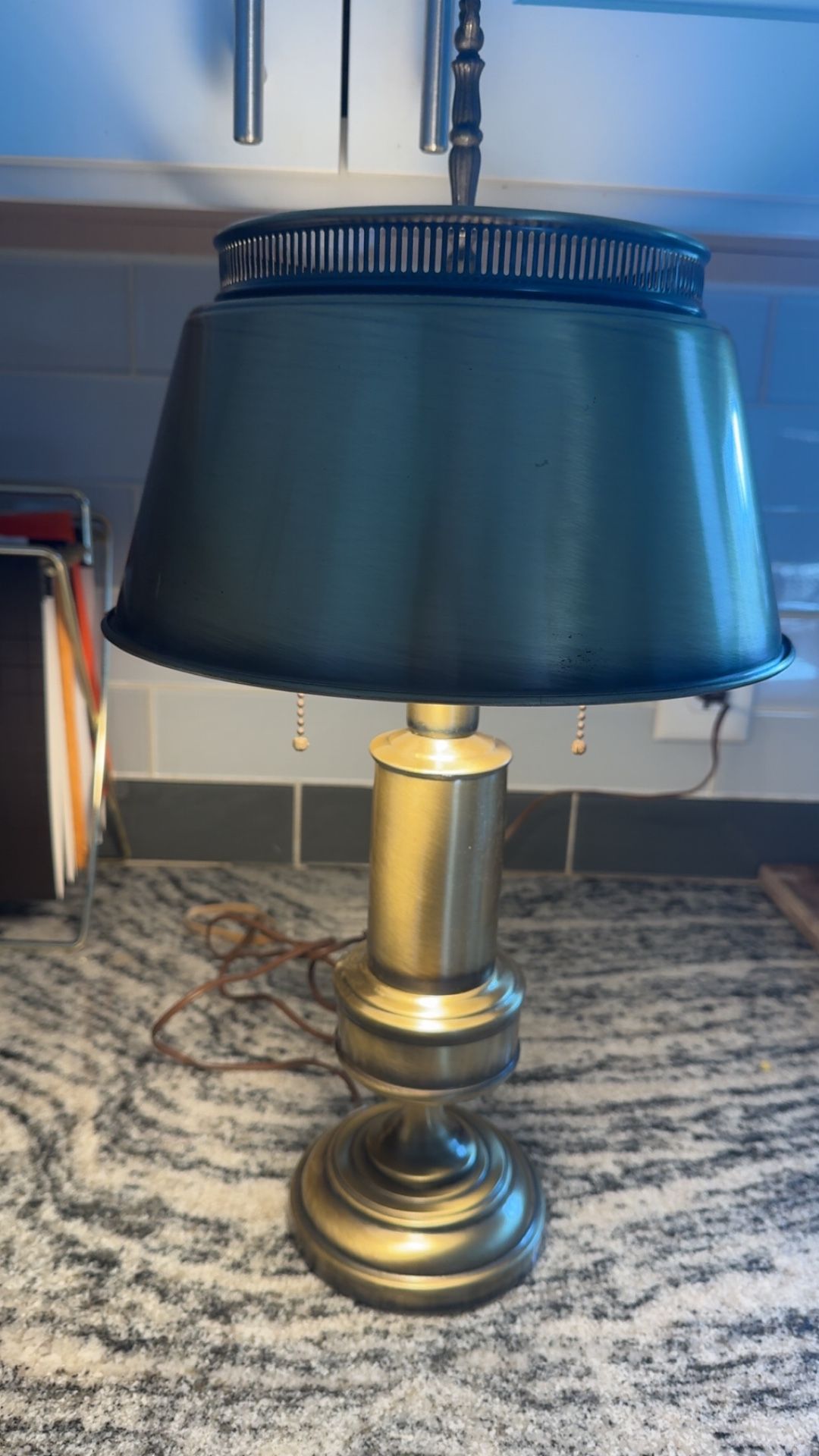 Vintage Brass Lamp