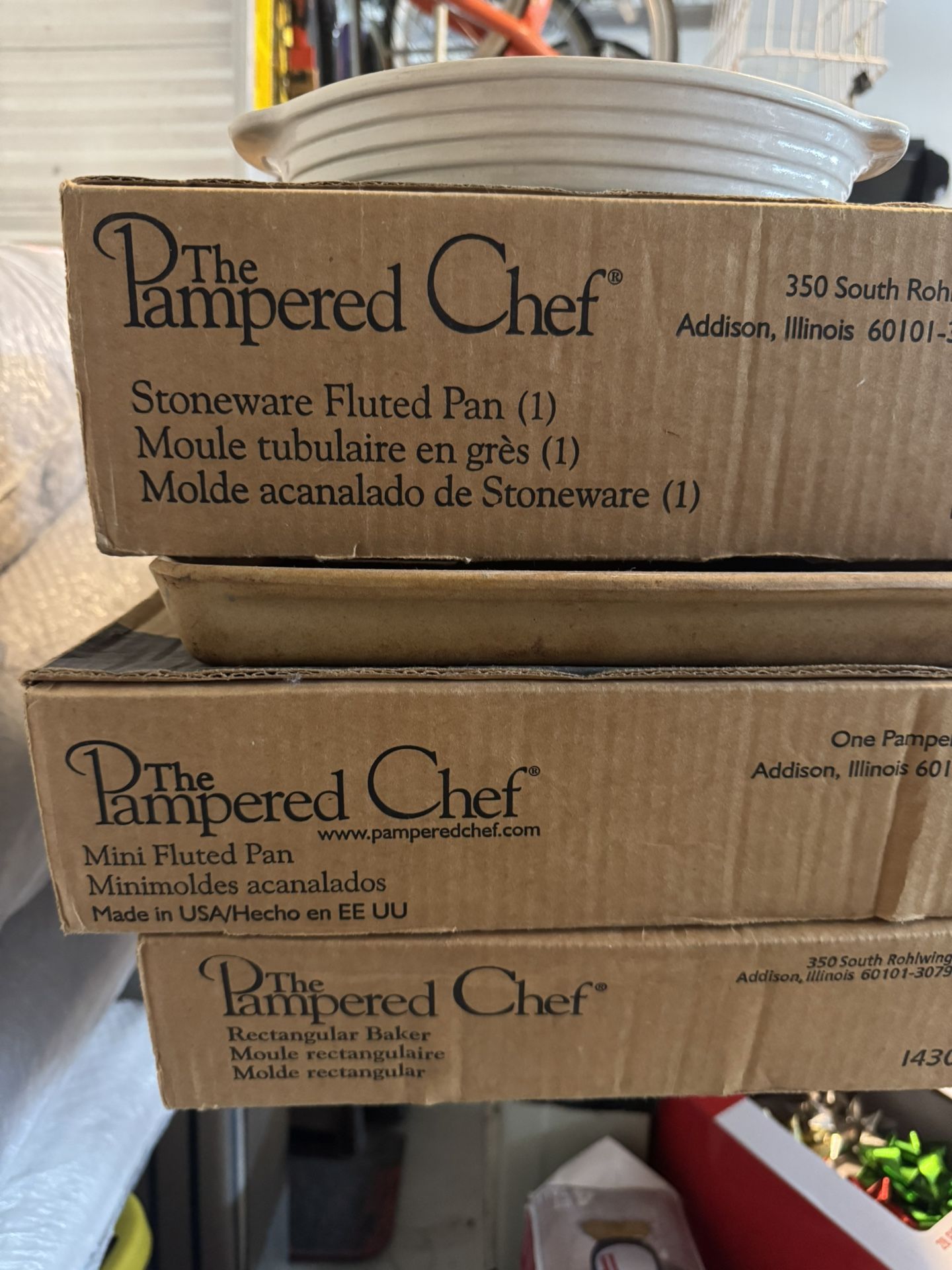 Pampered Chef Stoneware