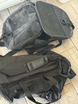 2 cat / small dog travel bags