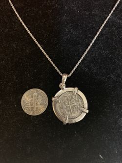 Atocha silver necklace