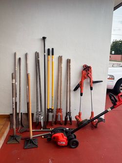 Landscaping & Lawn Care Tool Lot - 14 Pcs / Lote de Herramientas de Jardinería $130 OBO