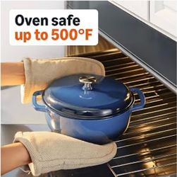 New heavy duty cast iron pan