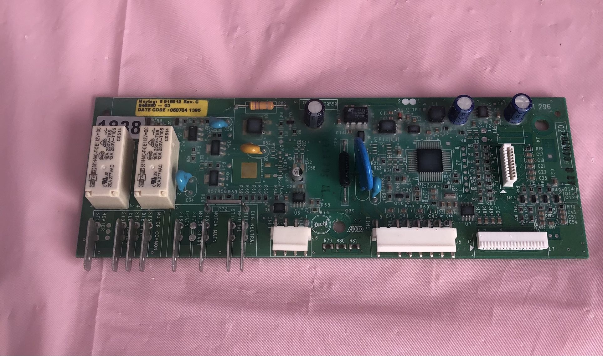 Maytag Dishwasher Control Board Part # (contact info removed)