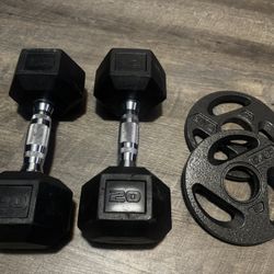 Dumbbells And Disk