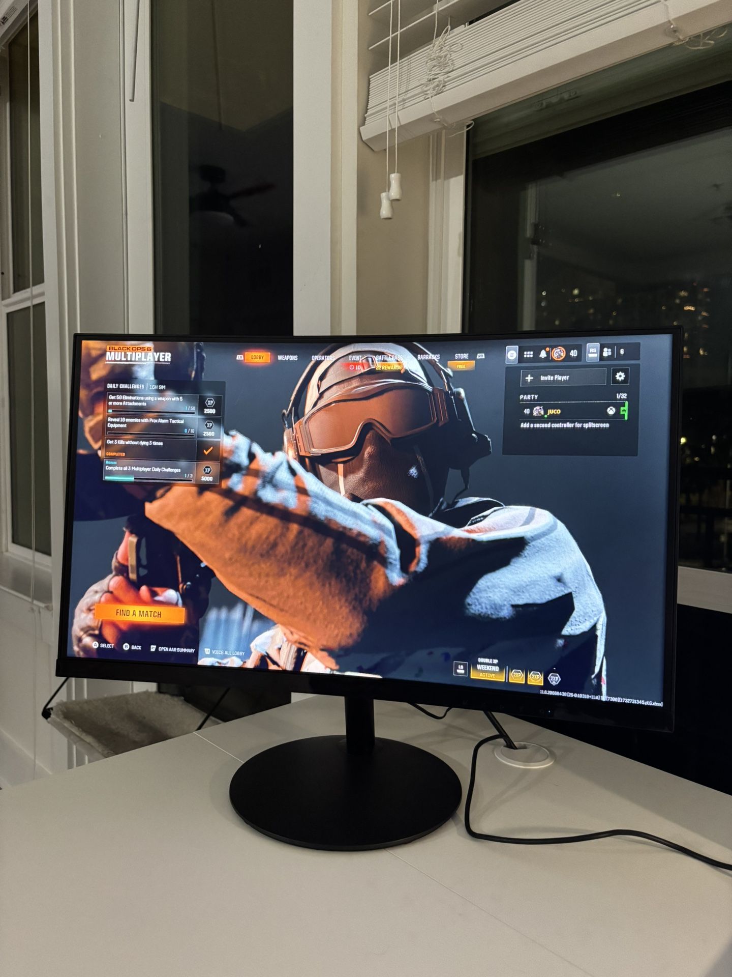 Koorui 24” Curved Gaming Monitor