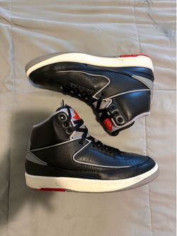 Air Jordan 2 Black Cement Sneakers