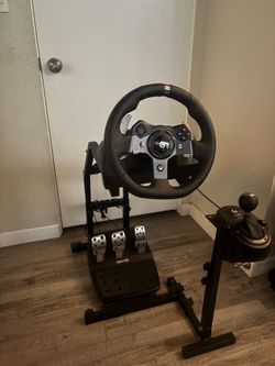 Logitech - G920 Racing Wheel, Pedals, Stand, and Force Shifter