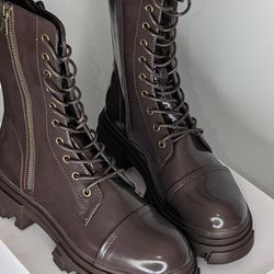 Chocolate Brown Boots Size 9  & 10