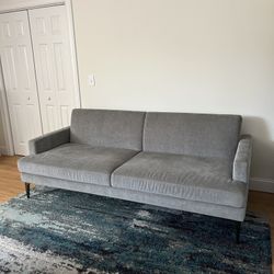 West Elm Andes Futon - Storm Gray