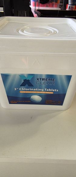 Pool shock and tablets